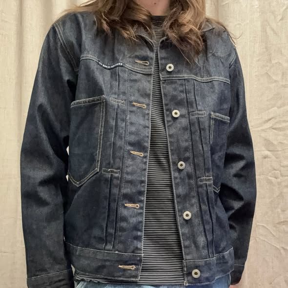 Nautical Jeans Type 2 denim jacket in a medium